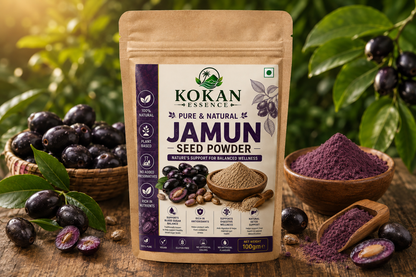 Jamun Seed Powder 100g | 100% Pure & Natural | Kokan Essence