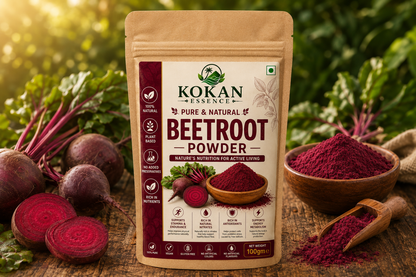 Beetroot Powder 100g | 100% Pure & Natural | Kokan Essence